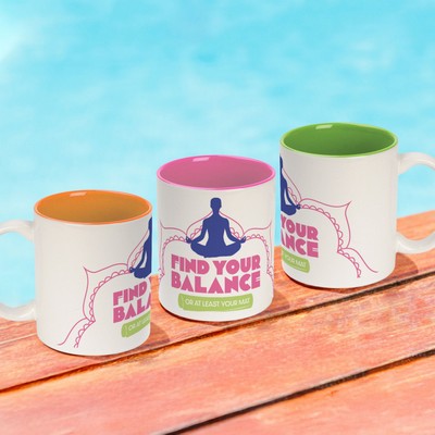 Pod Accent Mug Full Color 11 Oz