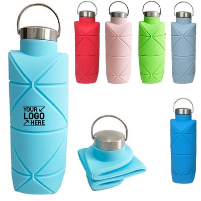 Collapsible Portable Camping Water Bottle