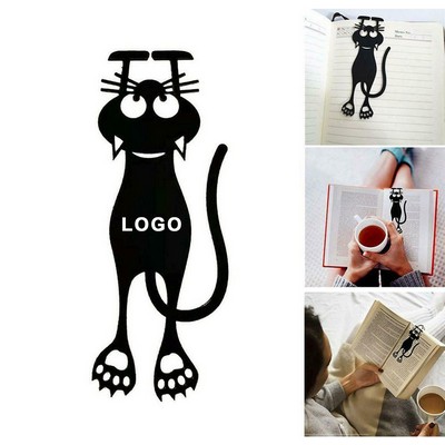 Black Cat Acrylic Bookmark