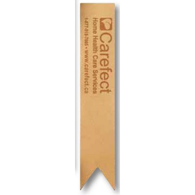 Nubuck Dovetail Bottom Bookmark (1 1/2"x8")