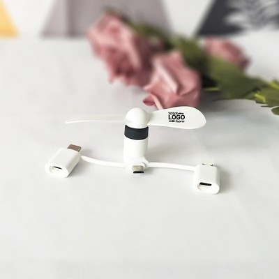3-in-1 Mini Phone Fan