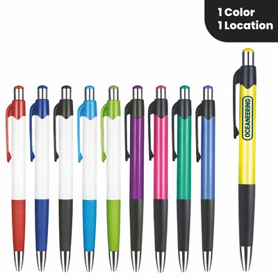 Custom Classic Rubber Grip Pen