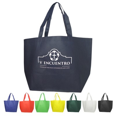 20" x 13" x 8" Non-Woven Shopping Tote Bags