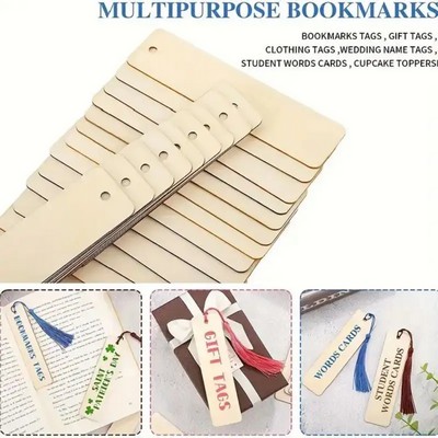 Multifunctional Wooden Bookmark
